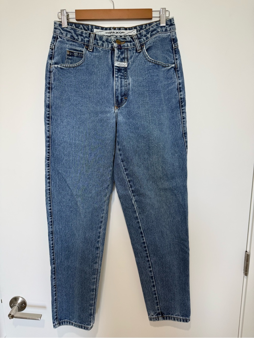 VTG Marithe Francois Girbaud Blue High-Rise Relaxed Tapered Jeans